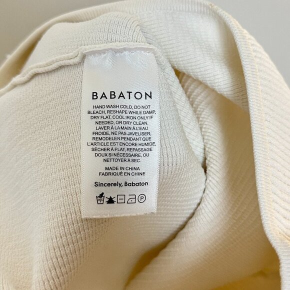 ARITZIA Babaton Sculpture Knit Tube Top in White Size X-Small - Picture 8 of 8